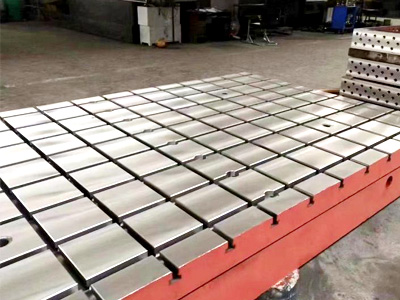 落地鏜銑床鑄（zhù）鐵平（píng）板-落（luò）地鏜銑床（chuáng）平（píng）台-平台