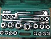 重型盒裝套筒26件套-成套套筒扳（bān）手-盒裝套筒