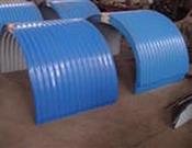 彩板防雨罩-彩板防塵罩-皮帶機彩板防雨（yǔ）罩