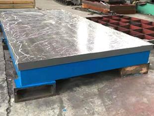 落地鏜（táng）銑床鑄鐵平台-落地鏜銑床工作平（píng）台-地軌