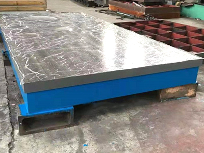 落地鏜銑床鑄鐵平台-落地鏜銑床工作平台-地軌